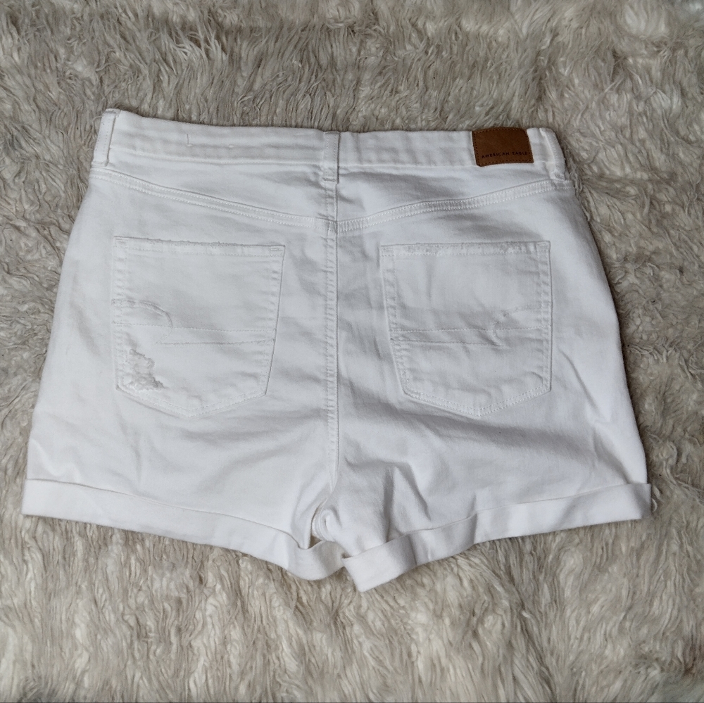 American Eagle Curvy High Rise Shortie Shorts Size 14 - Picture 8 of 12